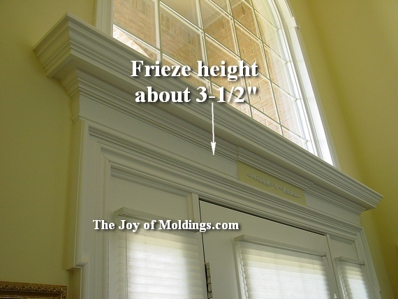 11-front-door-trim-frieze-overdoor how to install front door moldings with frieze