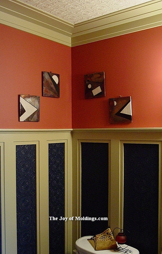 diy-art-deco-craftsman-tall-wainscoting Oakland County, Rochester Hills wainscoting installation