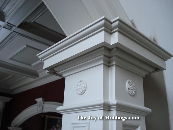 interior-archway-capital-living-room how to install archway moldings