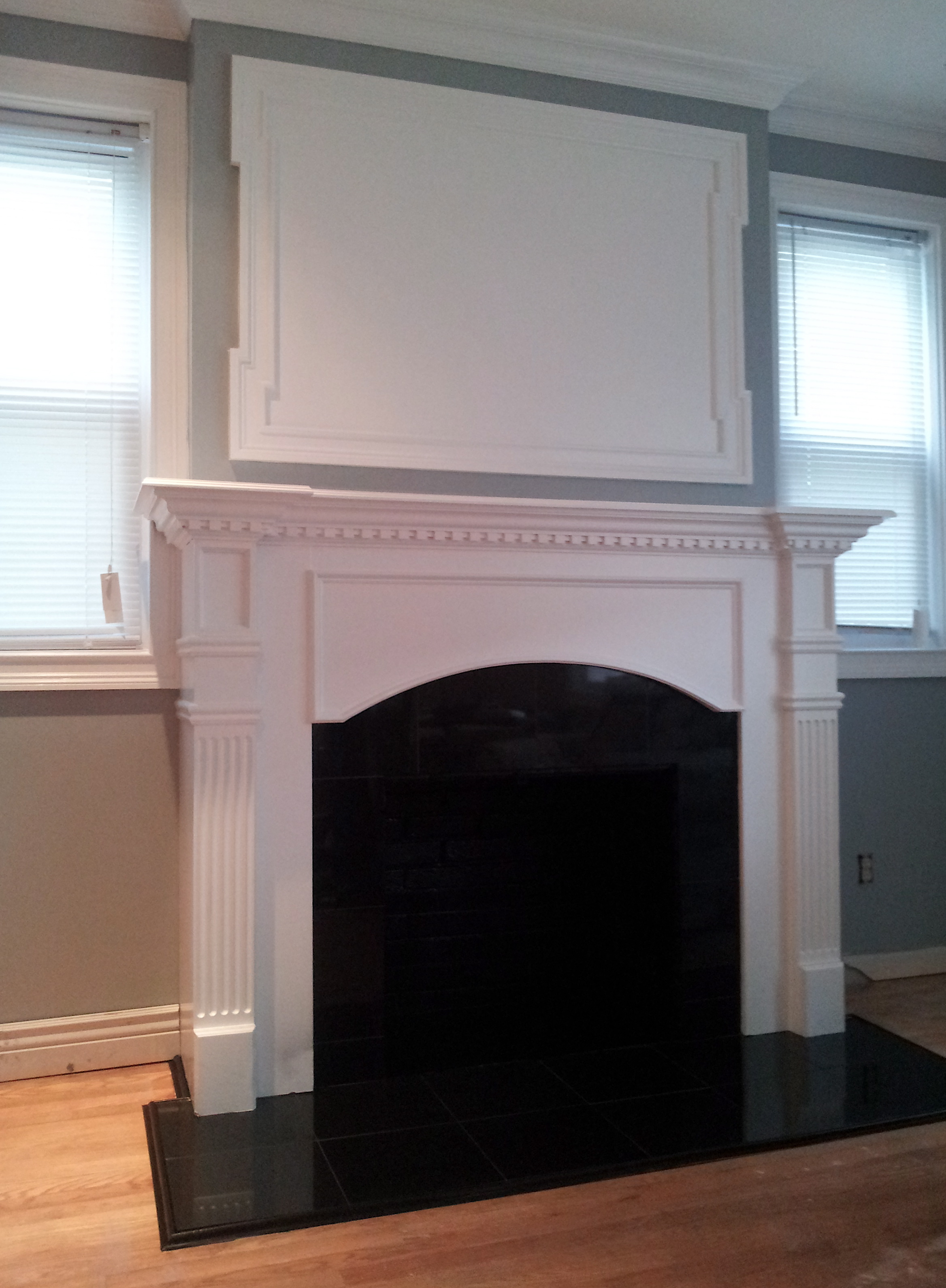 fireplacemantelmoldingsforflatscreen The Joy of Moldings