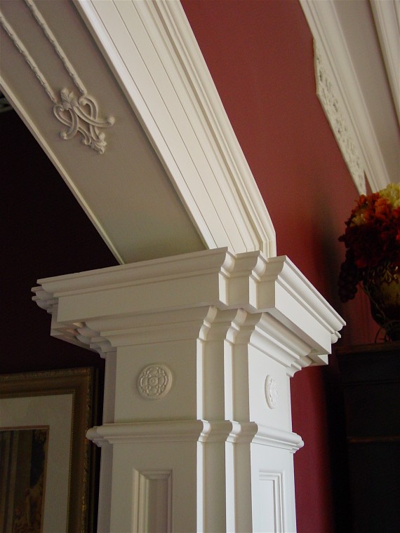how-to-make-pilasters interior archway capital