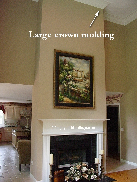 How To Build Fireplace Mantel 103 For 333 08 The Joy Of Moldings Great Room Moldings