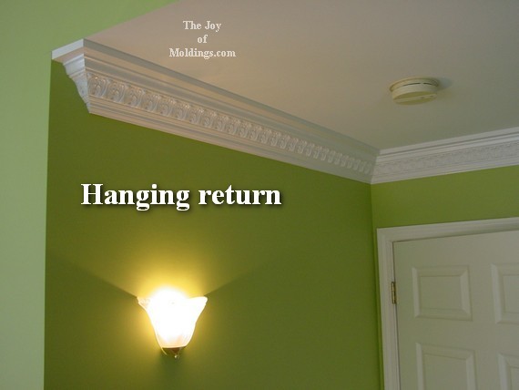 Four Ways To Terminate A Crown Molding The Joy Of Moldings Ornate Foam Crown Molding