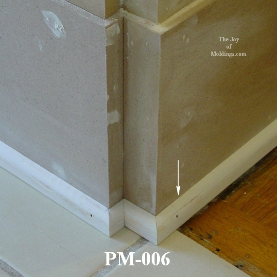 How To Install Tall Wainscoting 100 For About 10 33 Ft The Joy Of Pine Baseboard Molding