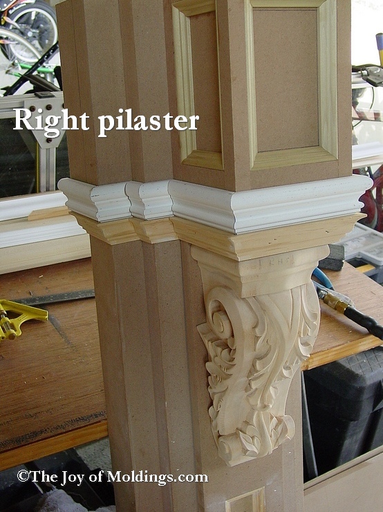 How to Build FIREPLACE MANTEL103 Part 9 Lantern Crown & Collar The